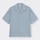 オープンカラーシャツ(5分袖)-BLUE