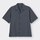 ドライリラックスフィットオープンカラーシャツ(5分袖)(セットアップ可能)-BLUE