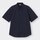 ブロードリラックスフィットシャツ(5分袖)+E-NAVY