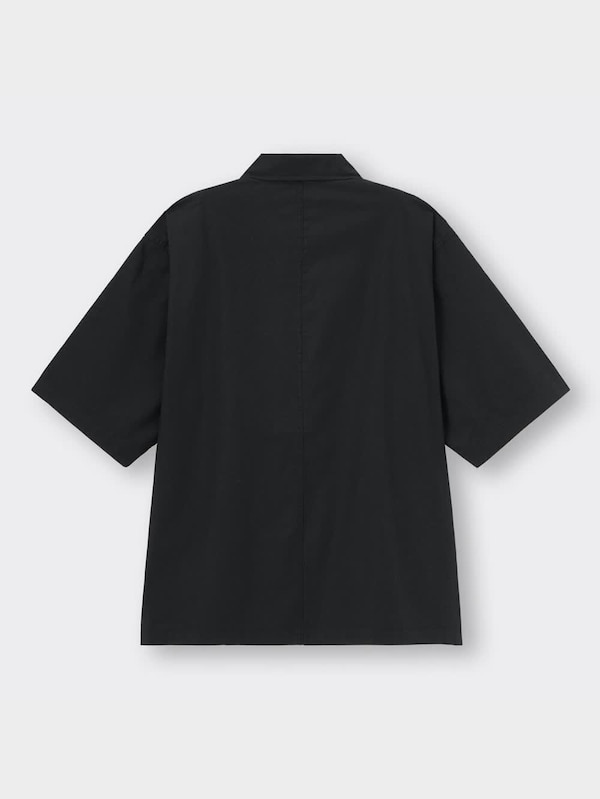 オーバーサイズワークシャツ(5分袖)