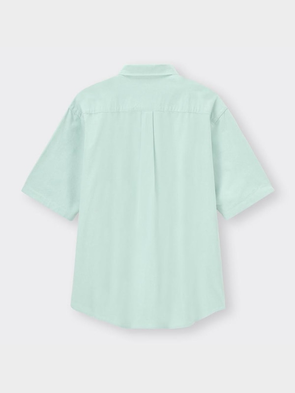 オックスフォードオーバーサイズシャツ(5分袖)