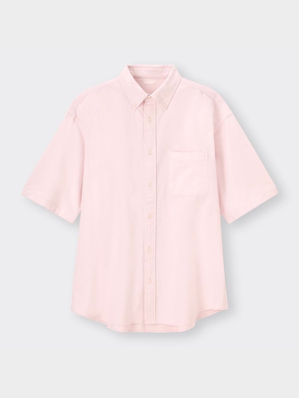 オックスフォードオーバーサイズシャツ(5分袖)