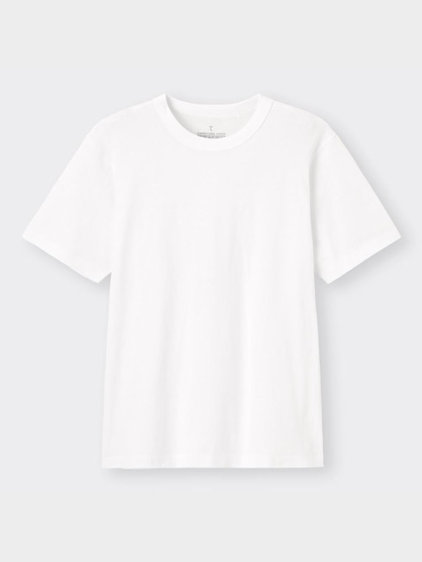 コットンクルーネックT(半袖)