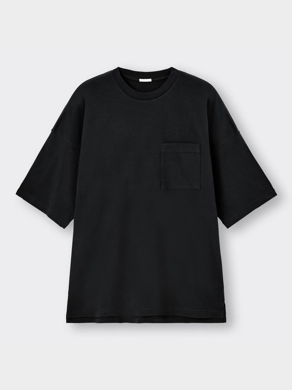 その他 B GU公式 | ルーズフィットT(5分袖)