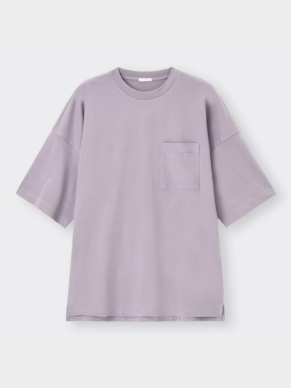 GU公式 | ルーズフィットT(5分袖) 