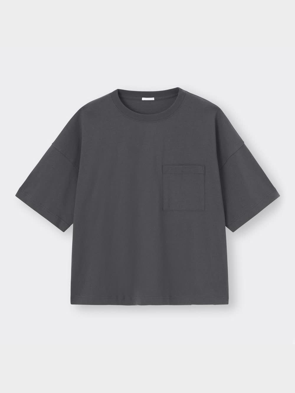GU公式 | ワイドフィットT(5分袖)
