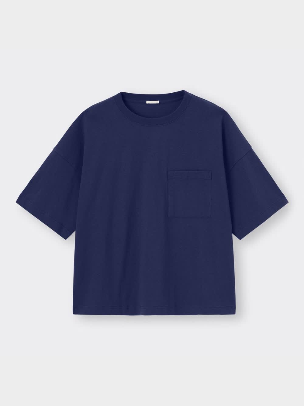 GU公式 | ワイドフィットT(5分袖)
