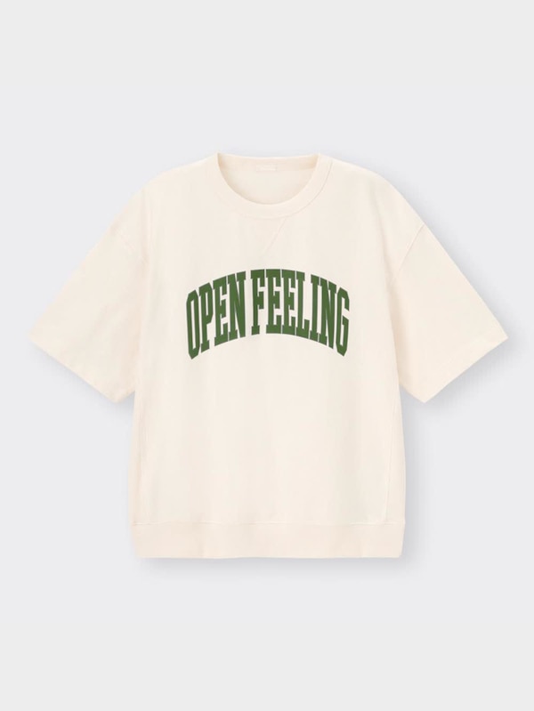 スウェT(5分袖)(ロゴ)1