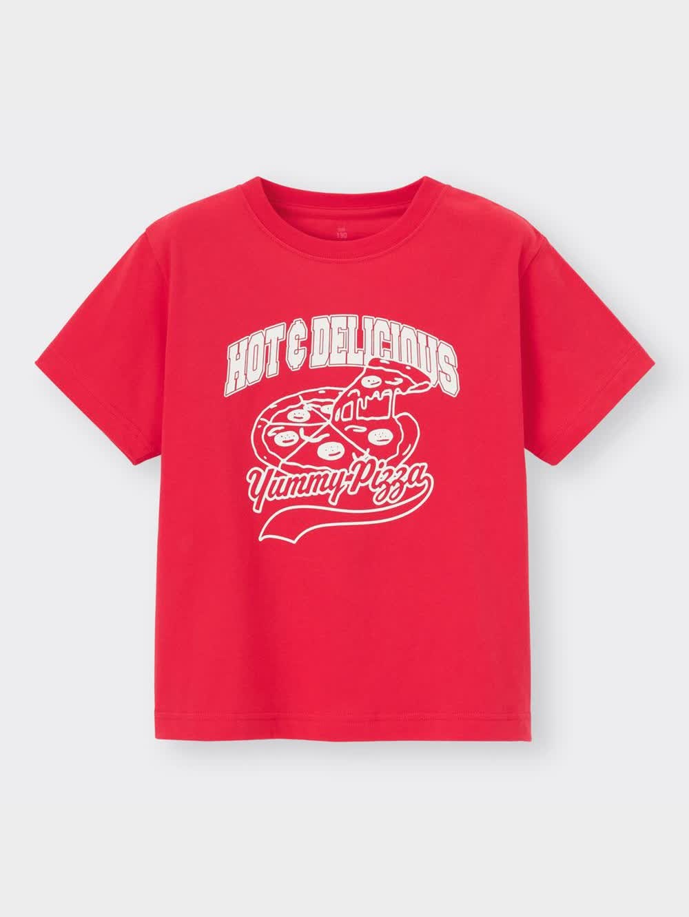 GU公式 | BOYSグラフィックT(半袖)(ピザ)