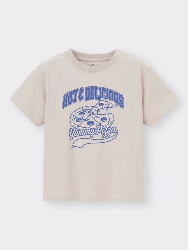 BOYSグラフィックT(半袖)(ピザ)