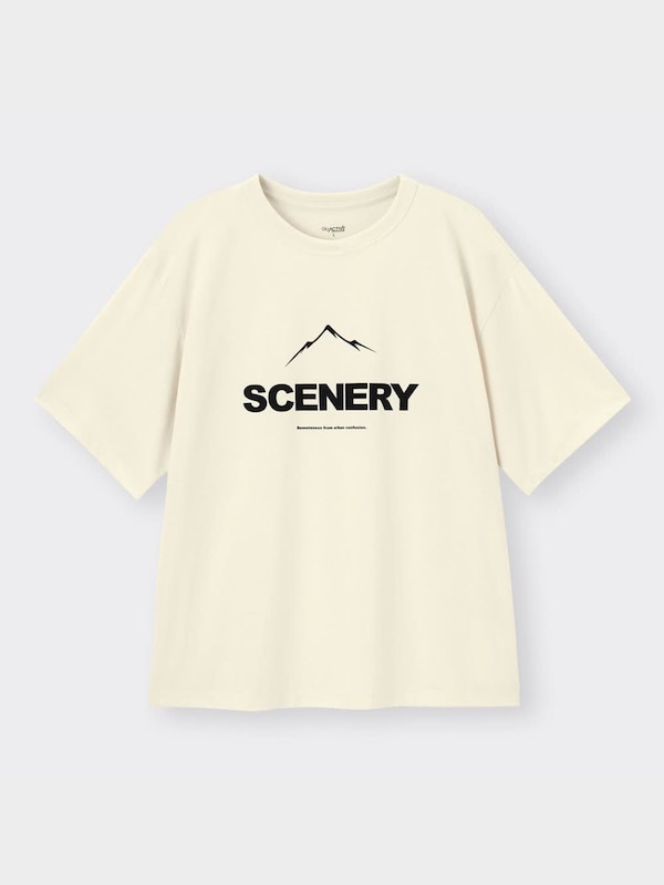 クイックドライビッグT(半袖)グラフィック1GA+E