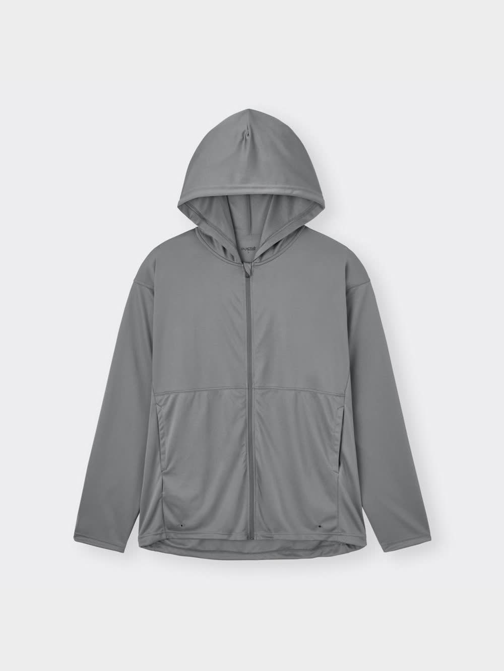【試着のみ】GU ジップアップパーカーNT＋E ネイビー　XL 試着のみ】GU ジップアップパーカーNT＋E ネイビー XL GU公式
