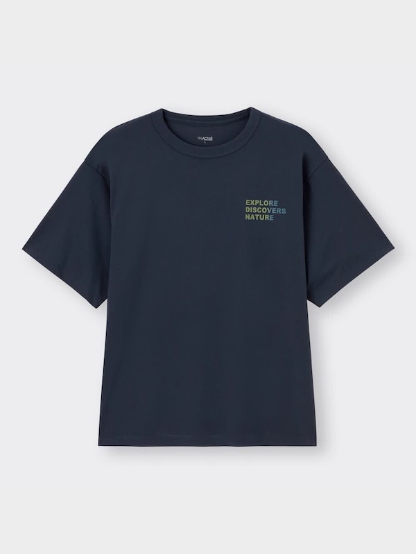 クイックドライビッグT(半袖)グラフィック2 GA+E