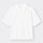 ワイドフィットポロシャツ(5分袖)NT+E-WHITE