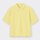 ワイドフィットポロシャツ(5分袖)NT+E-YELLOW