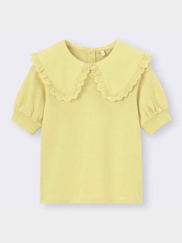 GIRLSビッグカラーT(5分袖)