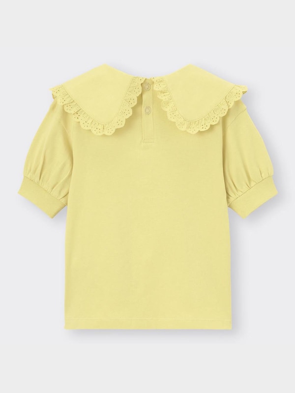 GIRLSビッグカラーT(5分袖)