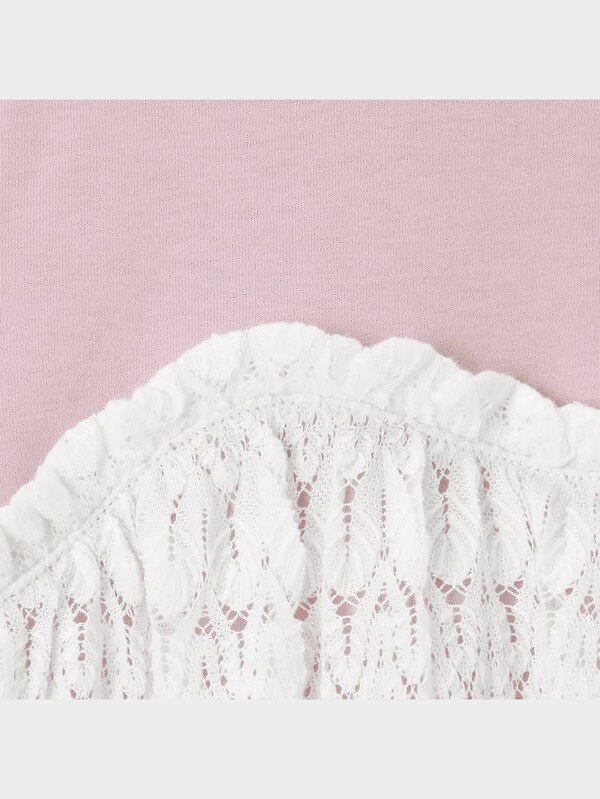 GIRLSレースドッキングT(半袖)