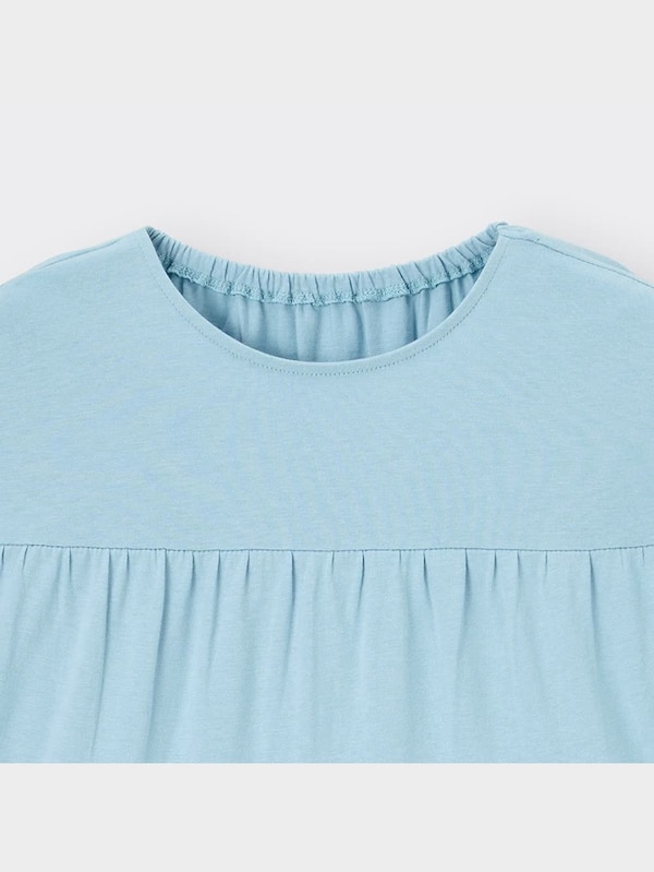 GIRLSティアードワンピース(5分袖)