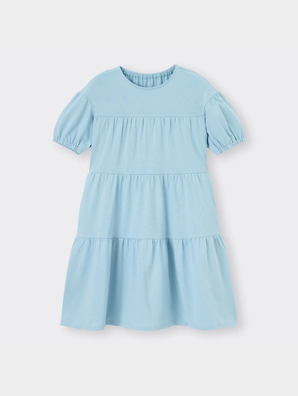 GIRLSティアードワンピース(5分袖)