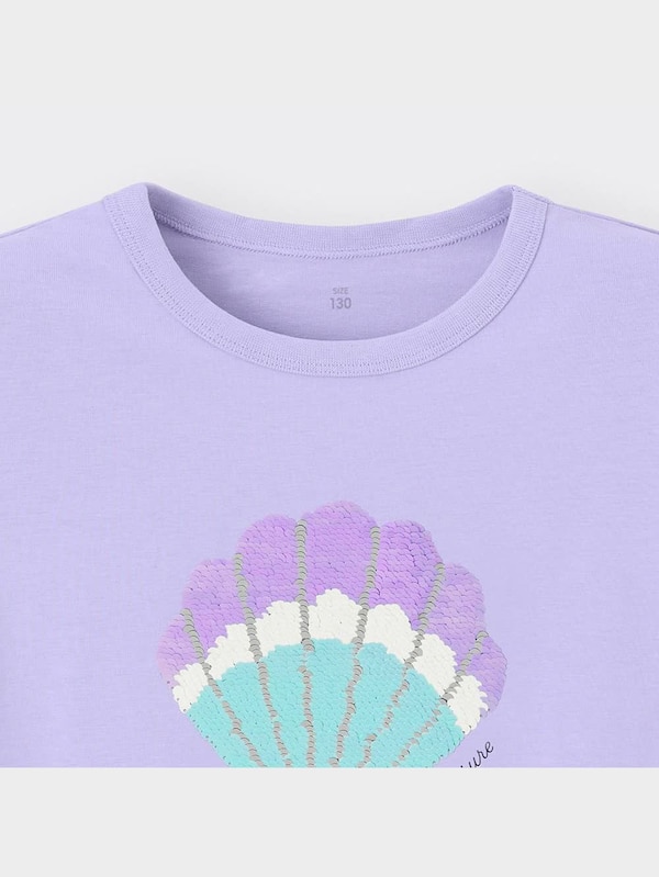 GIRLSスパンコールT(半袖)(シェル)