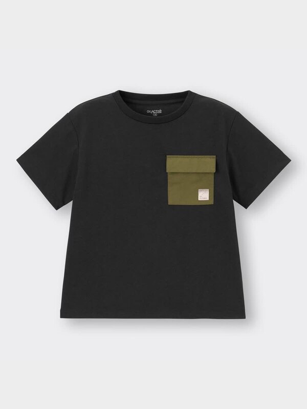 KIDSシェルテック布帛ポケットT(半袖)