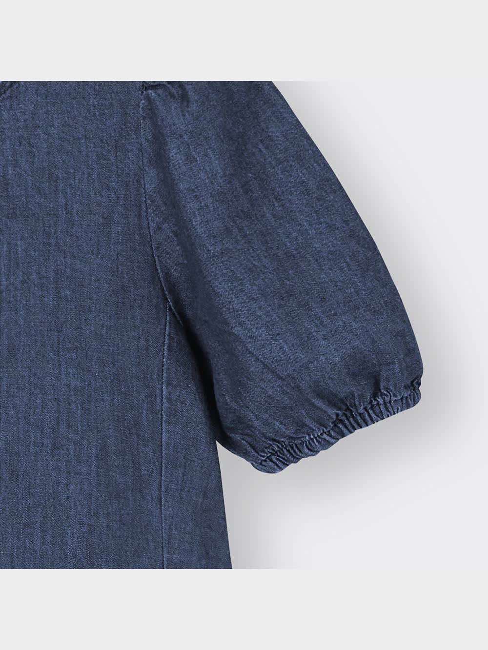 デニムのワンピース denim flare dress – BUNNY APARTMENT