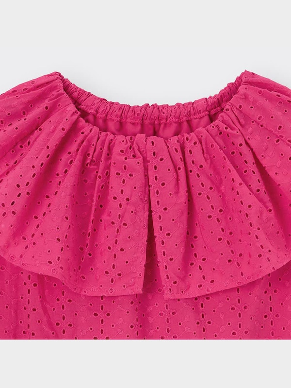 GIRLSエンブロイダリーレースブラウス(半袖)+E