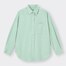 オーバーサイズシャツ(長袖)-GREEN
