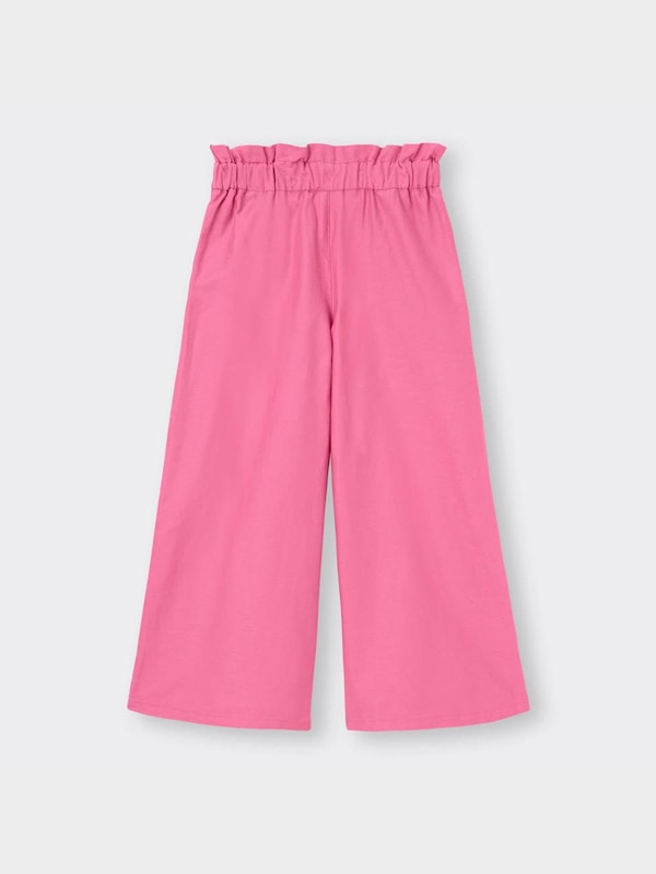GIRLSリネンブレンドイージーワイドパンツ