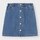 GIRLSデニムフロントボタンスカート-BLUE