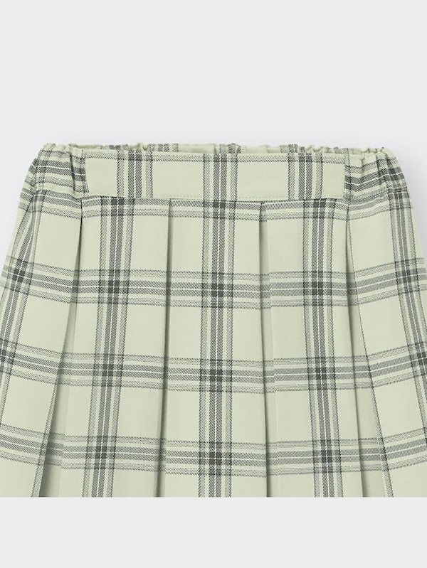 GIRLSチェックプリーツスカート+E