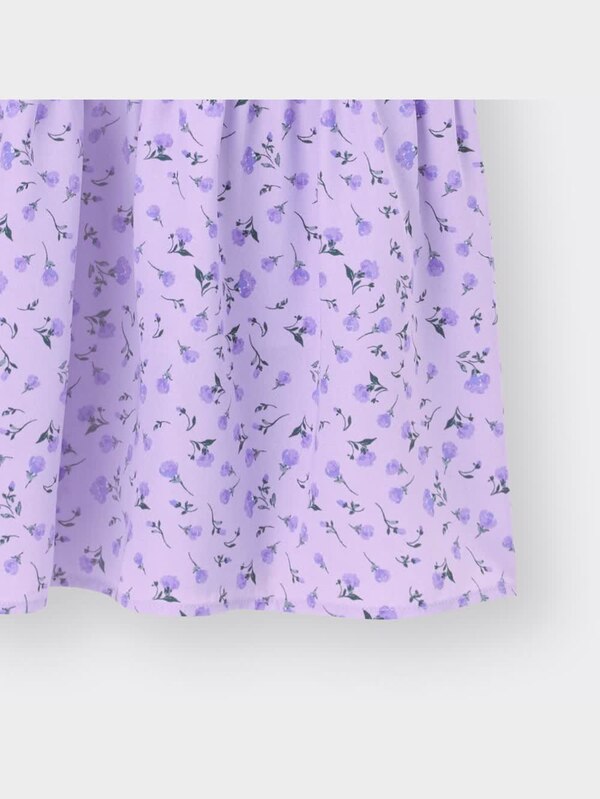 GIRLSフラワープリントティアードスカート(セットアップ可能)