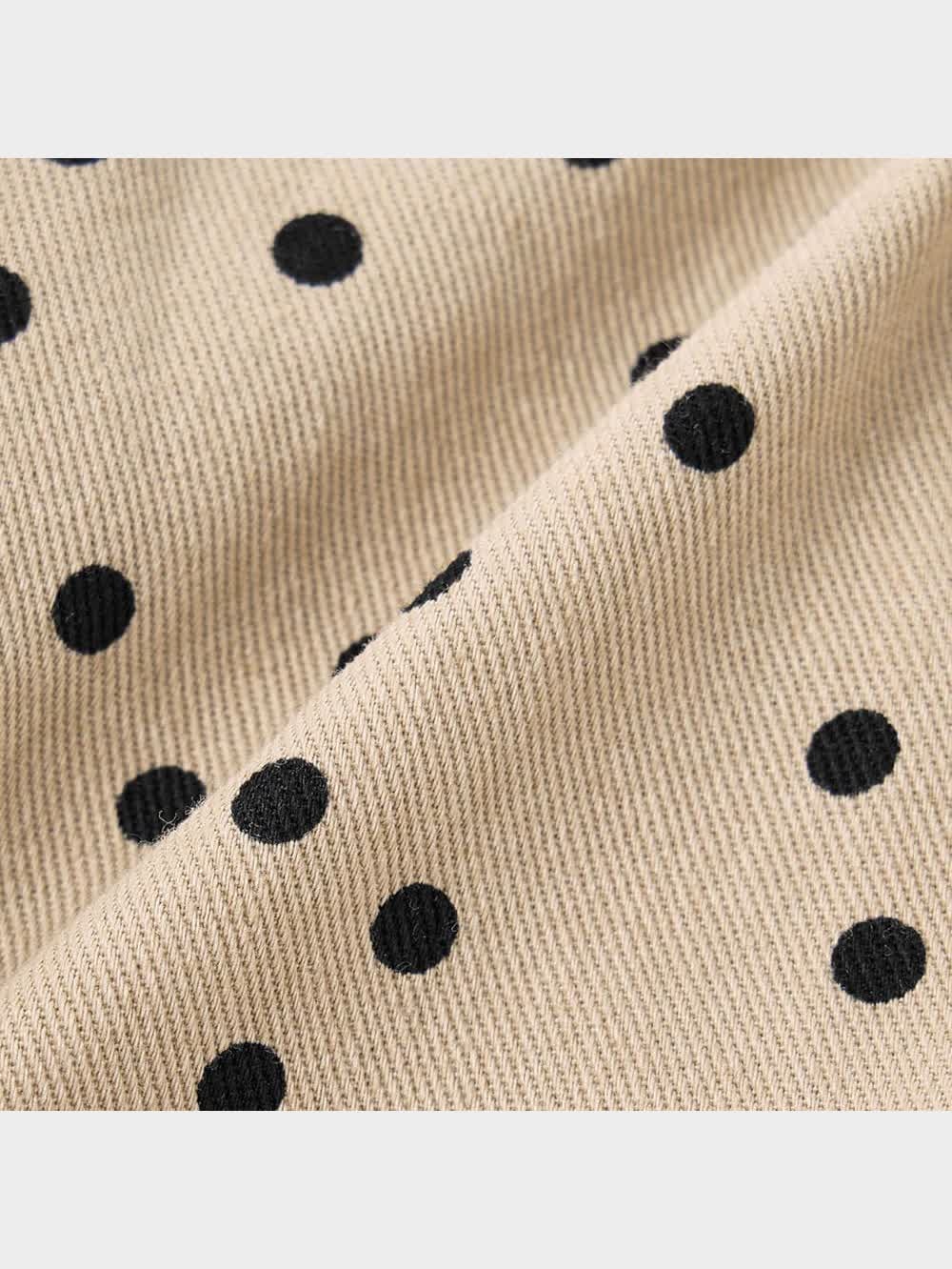 GU公式 | GIRLSティアードキュロット(ドット)