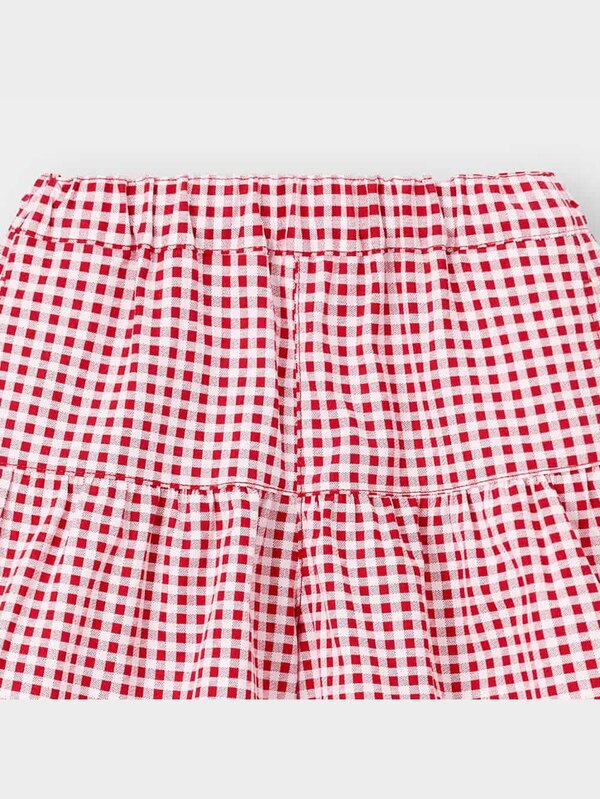 GIRLSティアードキュロット(ギンガムチェック)