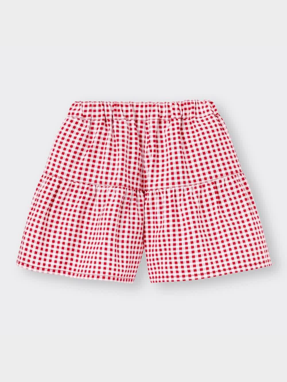 MILK トラッドチェックキュロット TJ チェック キュロット スカート / キッズ 100cm―130cm