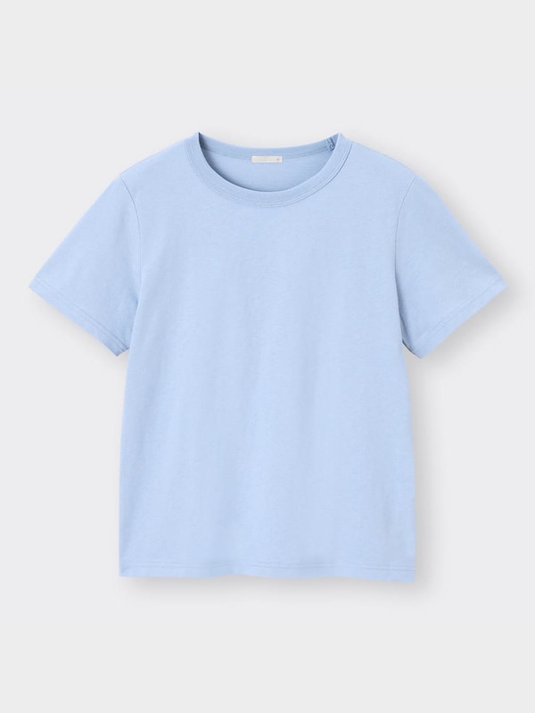 コットンクルーネックT(半袖)