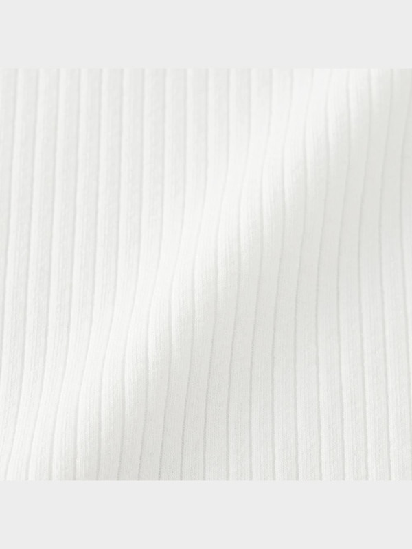 リブクロップドタンクトップ