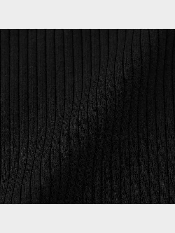 リブクロップドタンクトップ