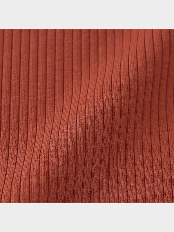 リブクロップドタンクトップ