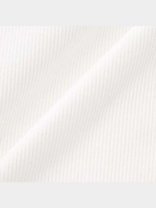 リブボリュームスリーブコンパ  クトT(半袖)