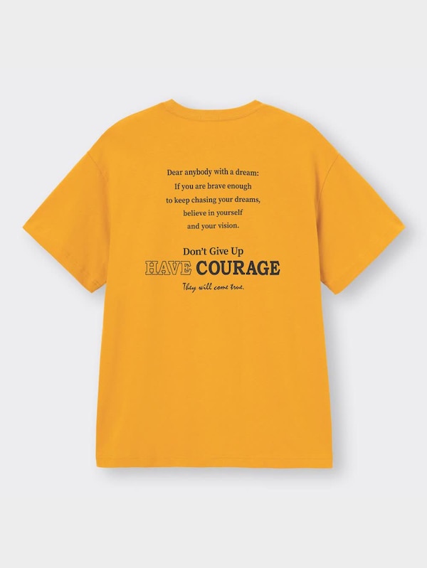 オーバーサイズグラフィックT(5分袖)1