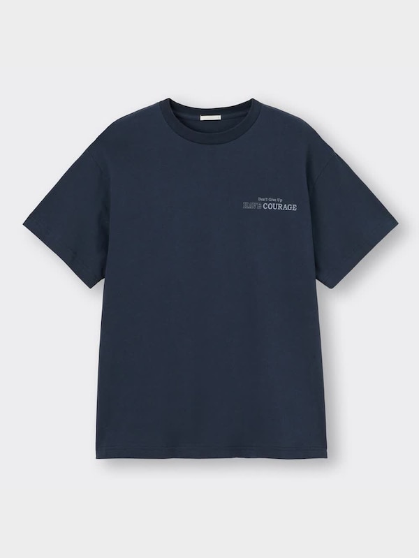 オーバーサイズグラフィックT(5分袖)1