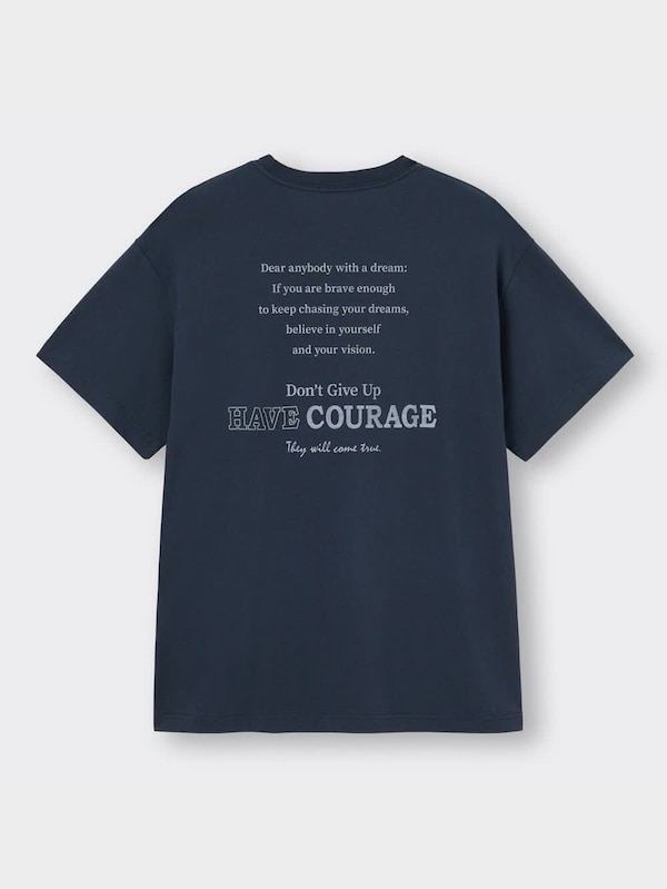 オーバーサイズグラフィックT(5分袖)1