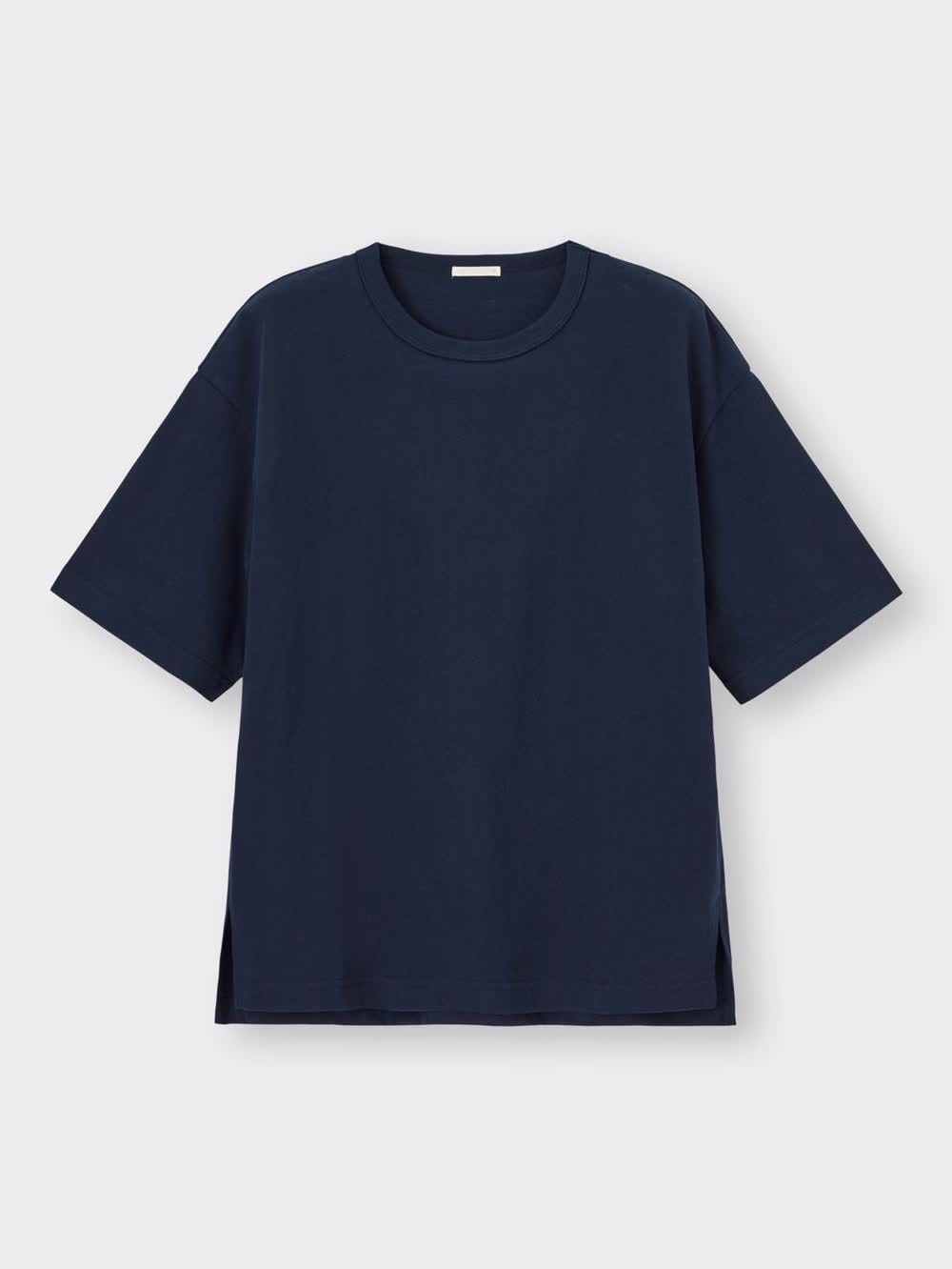 Iamashiwakaページ★+5DD GU公式 | オーバーサイズT(5分袖)