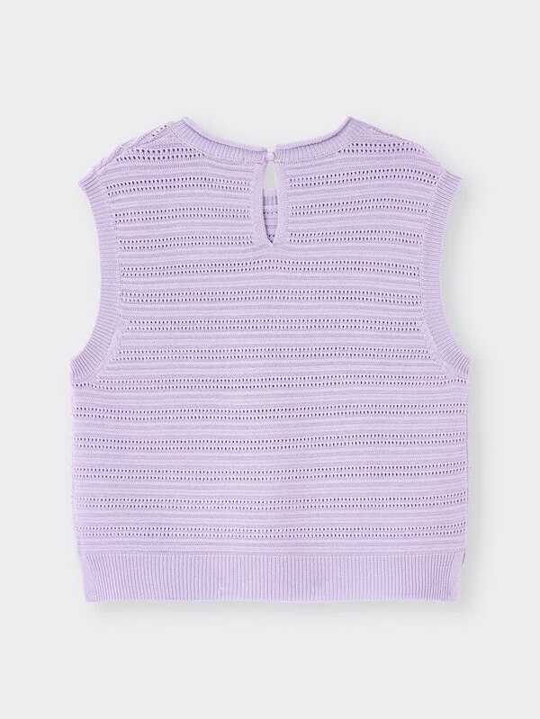 透かし編みセーター(半袖)RS+X