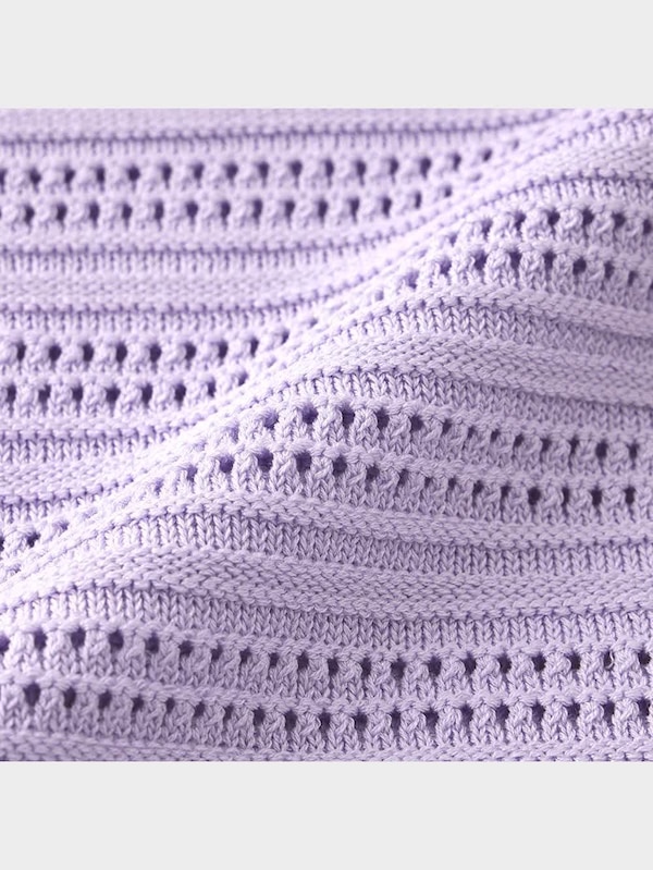 透かし編みセーター(半袖)RS+X