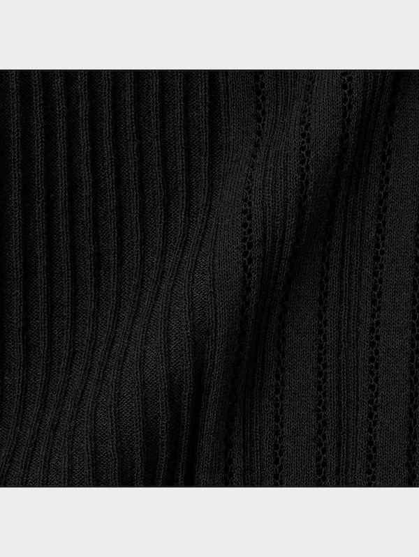 レーシーリブコンビネーションセーター(7分袖)Z