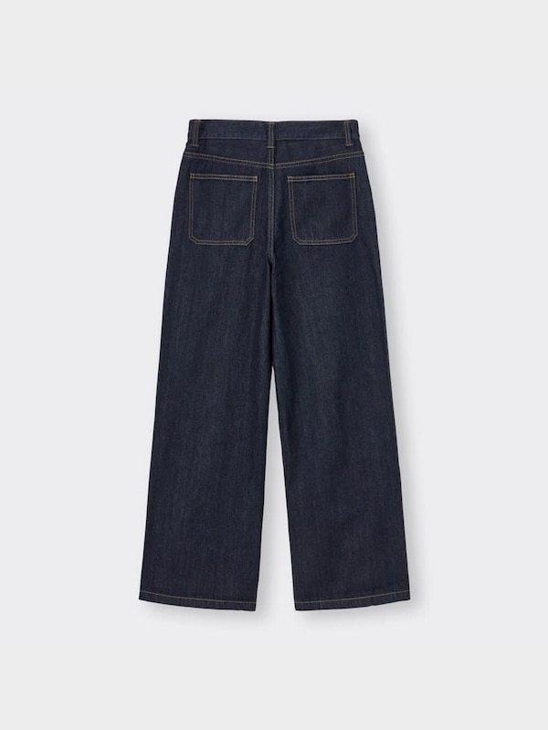 パッチポケットセミワイドジーンズRS+E