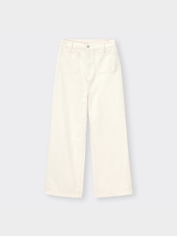 パッチポケットセミワイドジーンズRS+E